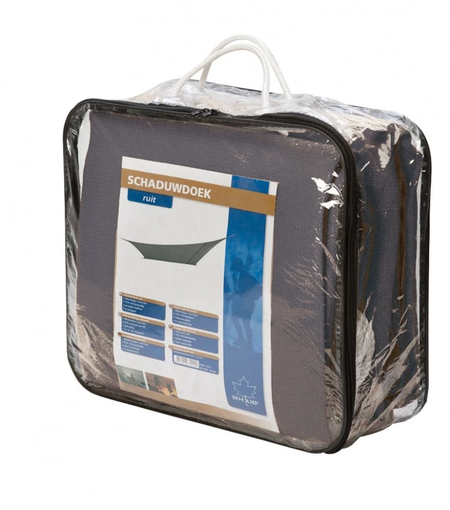 Bo-Garden Schaduwdoek Ruit - Grijs 5 Bo-Garden Schaduwdoek Ruit - Grijs - Afbeelding 3