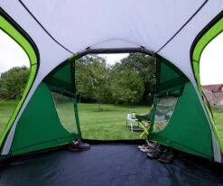 Coleman Chimney Rock 3 Plus / 3 Persoons Tunneltent - Groen -KampKlaar Verkoop 41103 coleman chimney rock 3 plus 3 persoons tent
