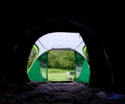 Coleman Chimney Rock 3 Plus / 3 Persoons Tunneltent - Groen -KampKlaar Verkoop 41104 coleman chimney rock 3 plus 3 persoons tent