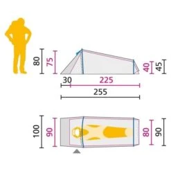 Jack Wolfskin Gossamer 1 / 1 Persoons Tent Donkergroen -KampKlaar Verkoop 66200 jack wolfskin gossamer 1 1 persoons tent
