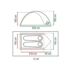 Coleman Kobuk Valley 2 / 2 Persoons Tent - Groen -KampKlaar Verkoop 68734 coleman kobuk valley 2 2 persoons tent