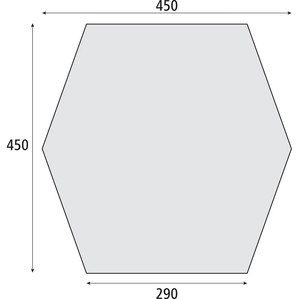 Safarica Sunrise 450 Tarp - Grijs 4 Safarica Sunrise 450 Tarp - Grijs - Afbeelding 2