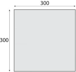 Voorkant -KampKlaar Verkoop 74417 high peak baja 300 tarp