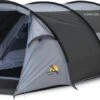 Safarica Hurricane M Pop Up - 2 Persoons Tent Grijs -KampKlaar Verkoop 74775 safarica hurricane m pop up 2 persoons tent