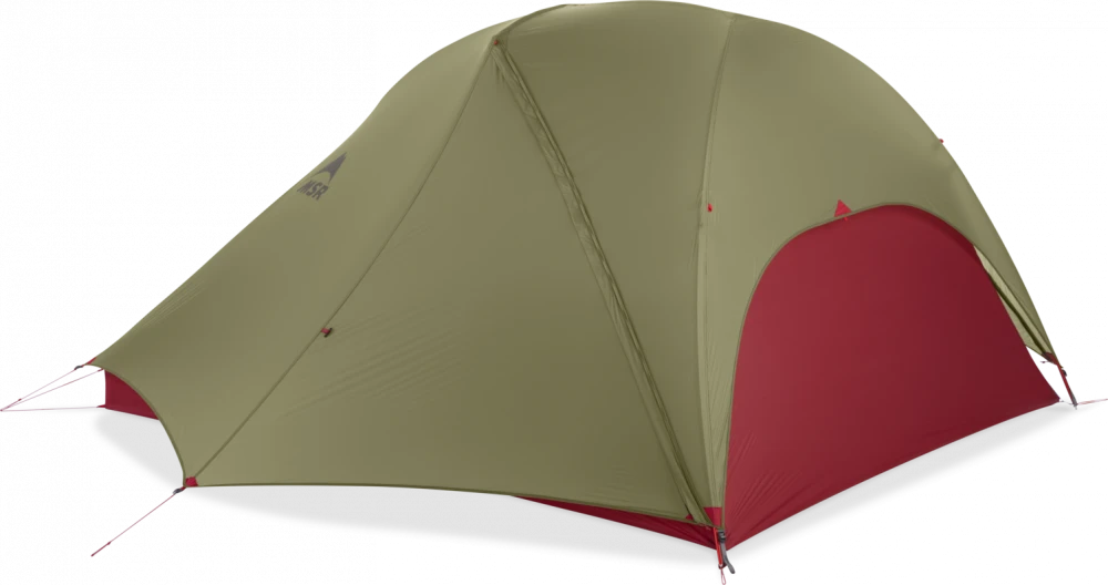 MSR FreeLite 3 / 3 Persoons Tent Groen 4 MSR FreeLite 3 / 3 Persoons Tent Groen - Afbeelding 2