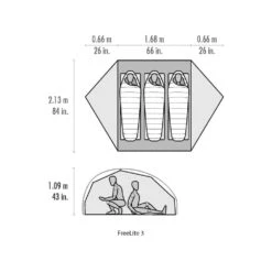 MSR FreeLite 3 / 3 Persoons Tent Groen 13 MSR FreeLite 3 / 3 Persoons Tent Groen -KampKlaar Verkoop 84991 msr freelite 3 3 persoons tent