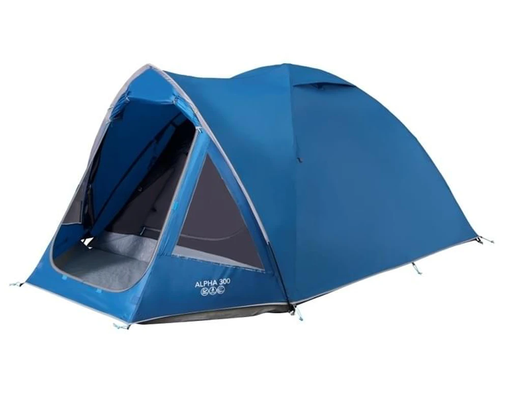 Vango Alpha 300 / 3 Persoons Tent - Blauw 3 Vango Alpha 300 / 3 Persoons Tent - Blauw