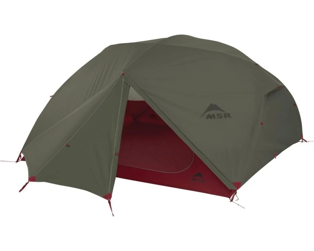 MSR Elixir 4 / 4 Persoons Tent Groen 3 MSR Elixir 4 / 4 Persoons Tent Groen