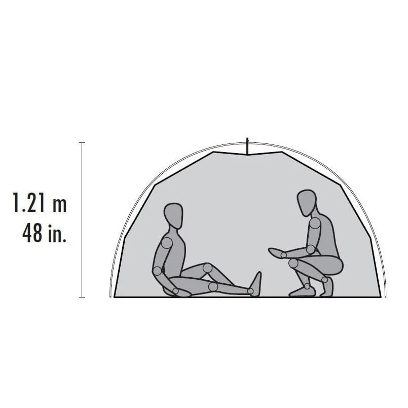 MSR Elixir 4 / 4 Persoons Tent Groen 5 MSR Elixir 4 / 4 Persoons Tent Groen - Afbeelding 3