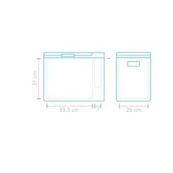 Mestic MCC-35 AC/DC Compressor Koelbox -KampKlaar Verkoop 89479 mestic mcc 35 acdc compressor koelbox
