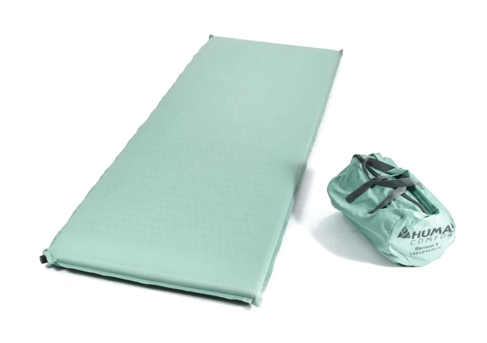 Human Comfort Bernon 5 Slaapmat Groen 4 Human Comfort Bernon 5 Slaapmat Groen - Afbeelding 2