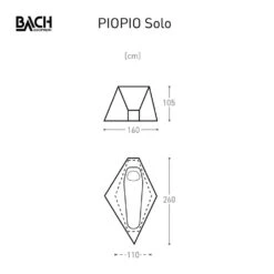 Bach PioPio Solo Tent UL Donkergroen -KampKlaar Verkoop 96036 bach piopio solo tent ul
