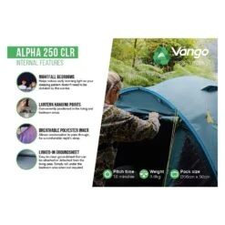 Vango Alpha 250 CLR / 2 Persoons Tent Blauw 10 Vango Alpha 250 CLR / 2 Persoons Tent Blauw -KampKlaar Verkoop 96954 vango alpha 250 clr 2 persoons tent