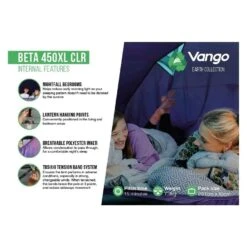 Vango Beta 450XL CLR / 4 Persoons Tent Blauw 9 Vango Beta 450XL CLR / 4 Persoons Tent Blauw -KampKlaar Verkoop 96969 vango beta 450xl clr 4 persoons tent