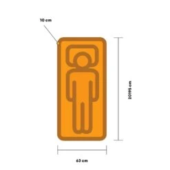 Campguru Beatle Stretch 10 Slaapmat Blauw -KampKlaar Verkoop 98287 campguru beatle stretch 10 slaapmat